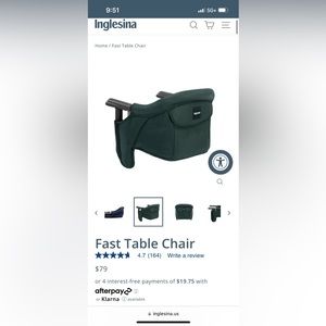 Inglesina Fast Table High Chair